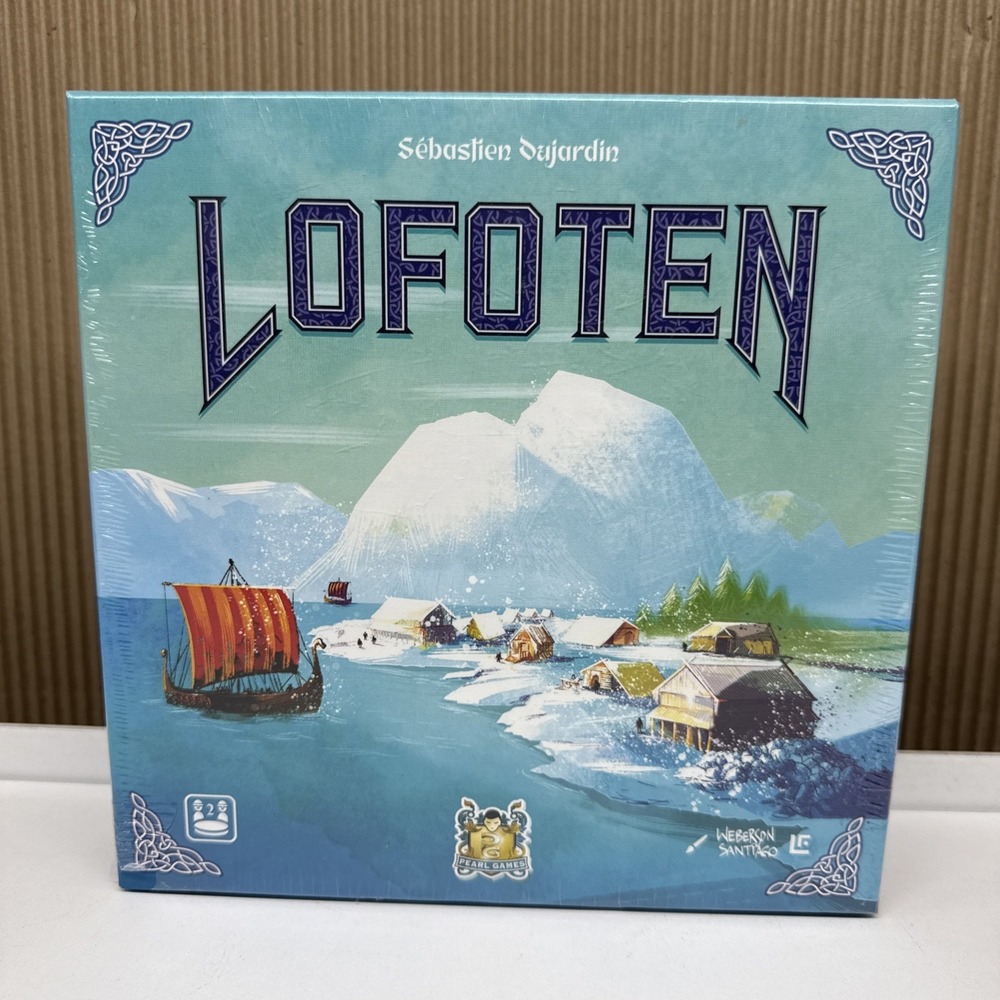 Lofoten Board Game‎ Viking Themed Strategy 2 Players New Sealed Free Shipping